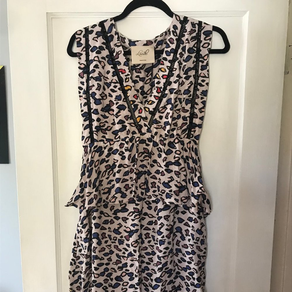 Lucille Dress, NWT, Multi